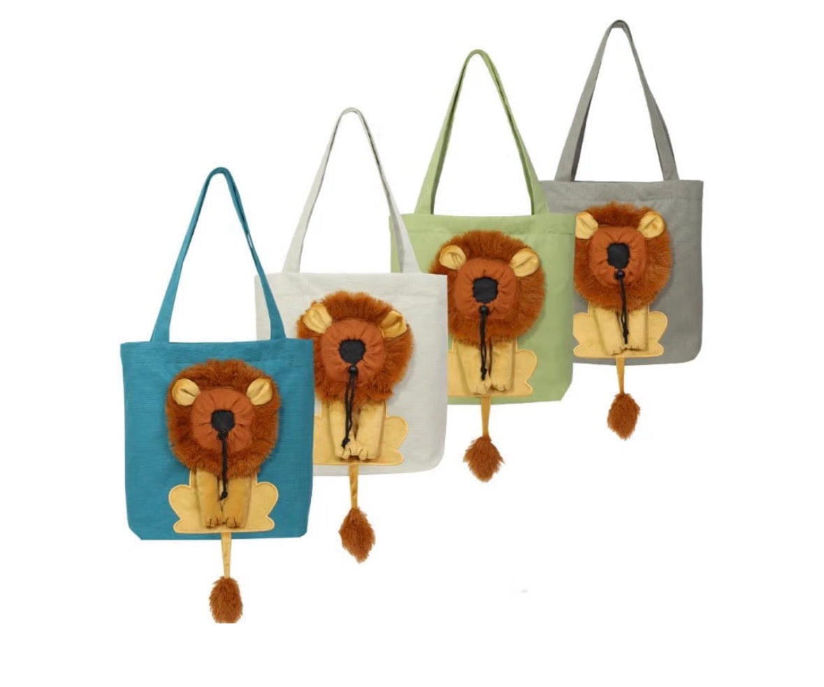CozyLion™ - Lion-Shaped Cat Carrier