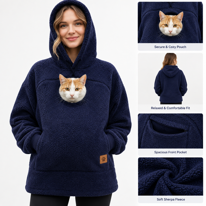 CozyPouch™ Cat Pouch Hoodie